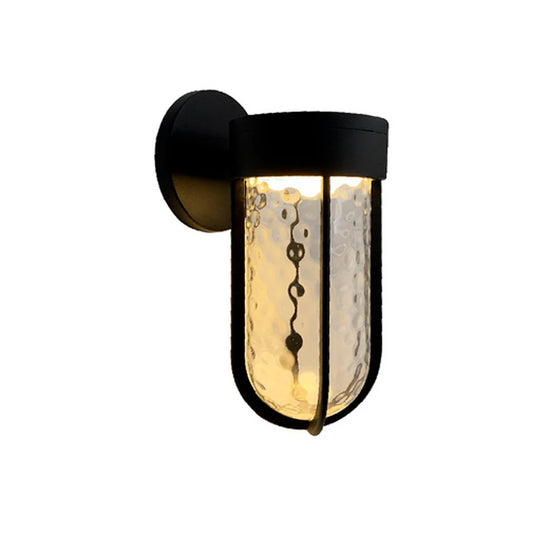 Lámpara de Pared DEIMOS TECNOLITE Negro 15W Luz cálida