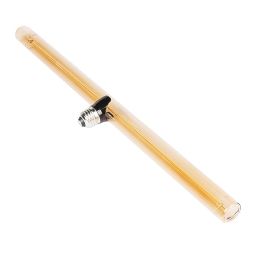 Foco Tubo LED TECNOLITE Blanco/Transparente 5W Ambar