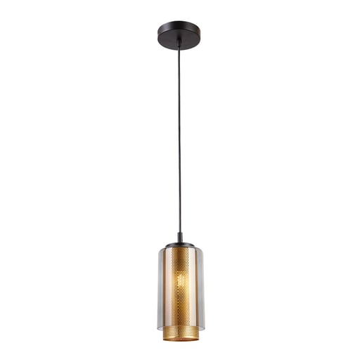 Lámpara Decorativa TECNOLITE DAFNE I Negro/Dorado 8.5W No incluye foco