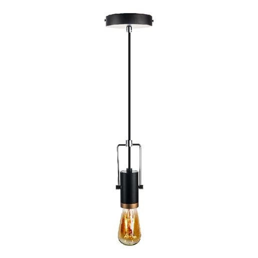Socket Colgante TECNOLITE METALICO NEGRO BRONCE Negro 8.5W No incluye foco