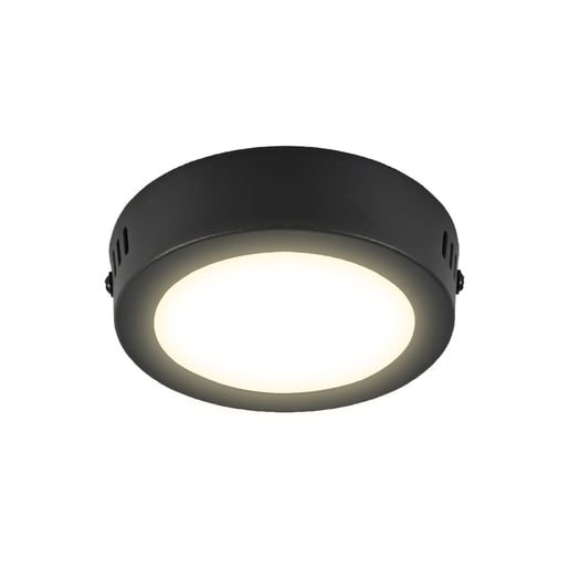 Lámpara de Techo TECNOLITE ANKAA I Negro 6W Luz cálida