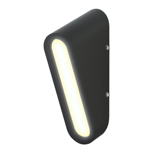 Lámpara de Pared TECNOLITE CEFEO II Negro 9W Luz cálida
