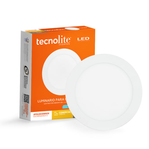Lámpara Decorativa TECNOLITE BUCARAMANGA X Blanco 9W Blanco frío
