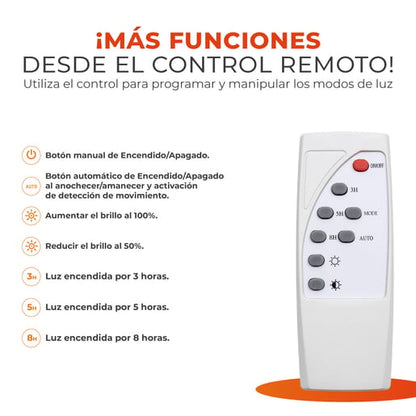 Lámpara Decorativa TECNOLITE CORONA IV Negro 100W Blanco frío