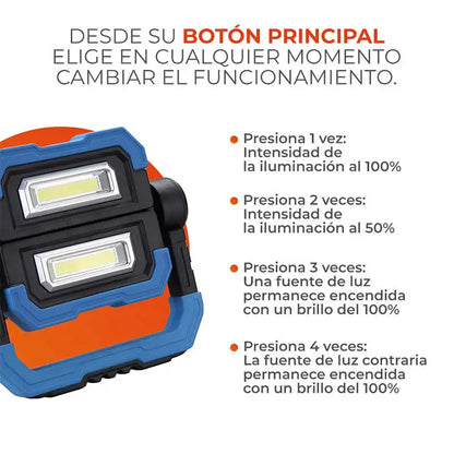 Lámpara Industrial TECNOLITE WORKLIGHT Azul 10W Blanco frío