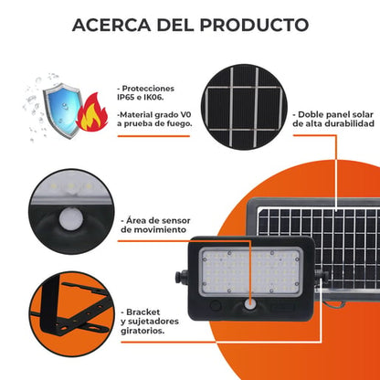 Lámpara Decorativa TECNOLITE INTAN I Negro 10W Blanco frío