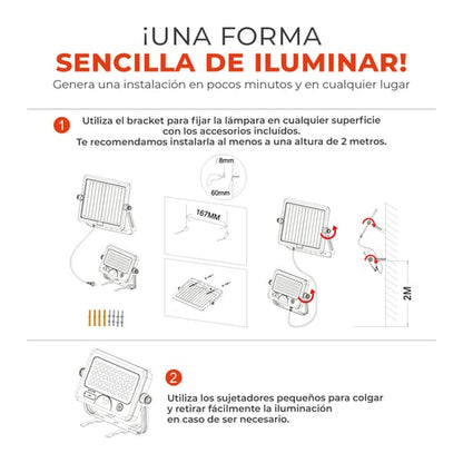 Lámpara Decorativa TECNOLITE INTAN I Negro 10W Blanco frío