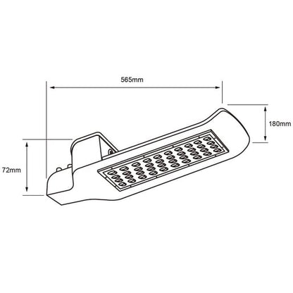 Lámpara Industrial TECNOLITE INDUS III Gris 120W Blanco frío