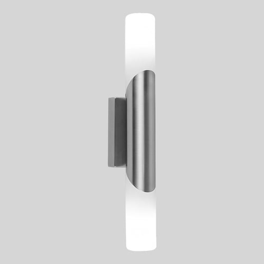 Lámpara de Pared TECNOLITE GOIANIA Plateado 6W No incluye foco