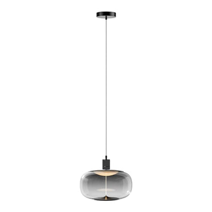 Lámpara Colgante TECNOLITE FUMATURA III Humo 12W Luz cálida