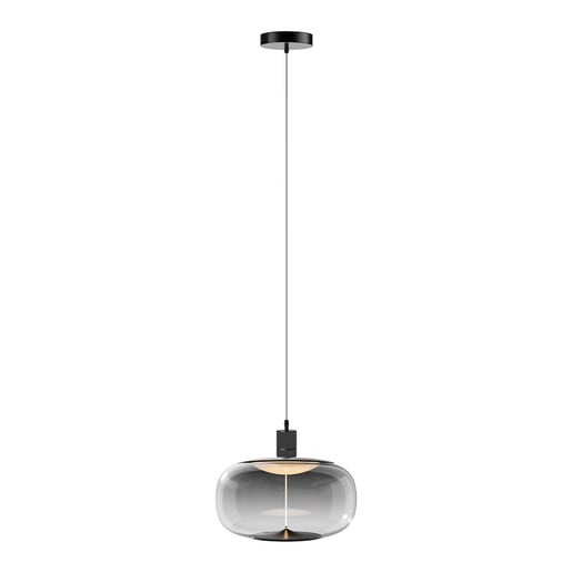 Lámpara Colgante TECNOLITE FUMATURA III Humo 12W Luz cálida