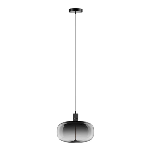 Lámpara Colgante TECNOLITE FUMATURA III Humo 12W Luz cálida