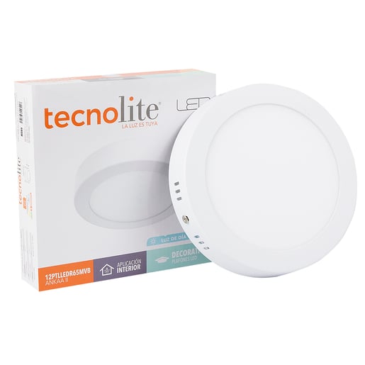 Lámpara de Techo TECNOLITE ANKAA II Blanco 12W Blanco frío