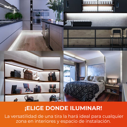 Lámpara Decorativa TECNOLITE HALO I Blanco/Transparente  12W Luz neutra