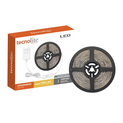 Lámpara Decorativa TECNOLITE HALO VE Blanco/Transparente  12W Verde