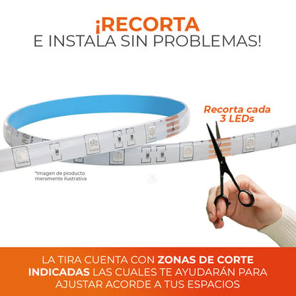 Lámpara Decorativa TECNOLITE HALO VE Blanco/Transparente  12W Verde