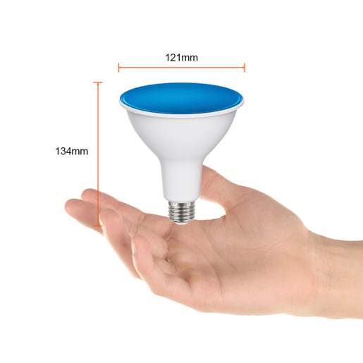 Foco LED PAR38 TECNOLITE FOCO LED PARBlanco 13.5W Azul