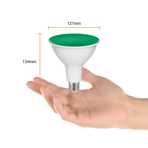 Foco LED PAR38 TECNOLITE FOCO LED PARBlanco 13.5W Verde