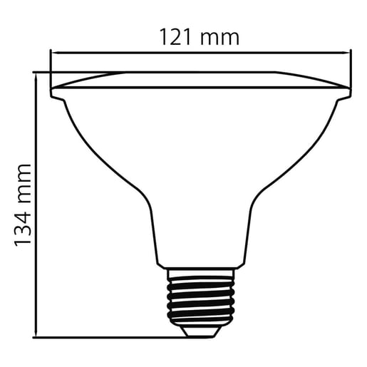Foco LED PAR38 TECNOLITE FOCO LED PARBlanco 13.5W Verde