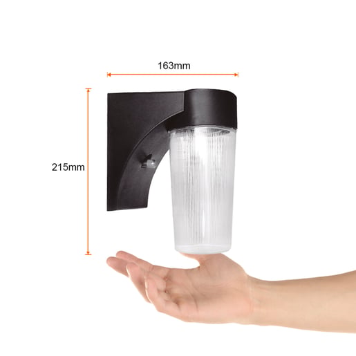 Lámpara de Pared TECNOLITE VITORIO II Negro 14W Blanco frío
