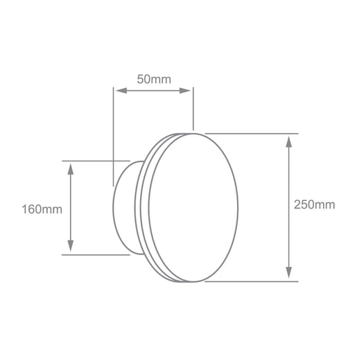 Lámpara de Pared TECNOLITE MOORE Negro 15W CCT