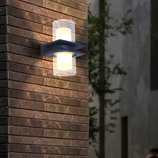 Lámpara Decorativa TECNOLITE CHORT Gris 16.5W Luz cálida