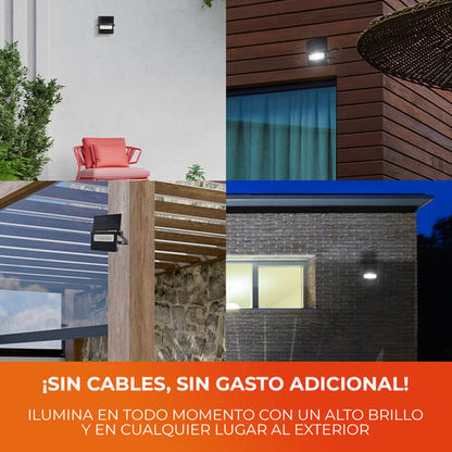 Lámpara Decorativa TECNOLITE JOHAN Negro 16W Blanco frío