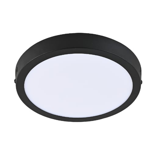 Lámpara de Techo TECNOLITE ANKAA III Negro 18W Luz cálida