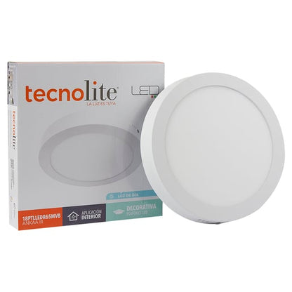 Lámpara de Techo TECNOLITE ANKAA III Blanco 18W Blanco frío