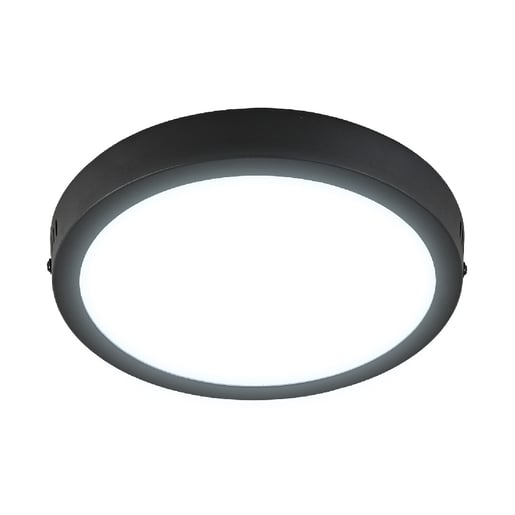 Lámpara de Techo TECNOLITE ANKAA III Negro 18W Blanco frío