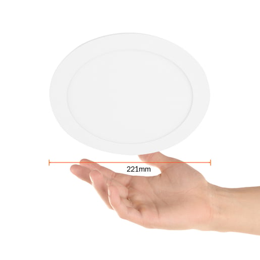Lámpara Empotrable de Techo TECNOLITE BUCARAMANGA VIII Blanco 18W Luz neutra