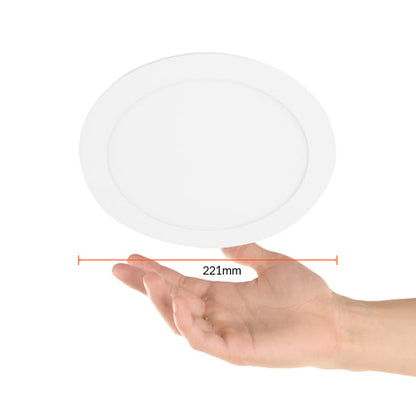 Lámpara Empotrable de Techo TECNOLITE BUCARAMANGA VIII Blanco 18W Blanco frío
