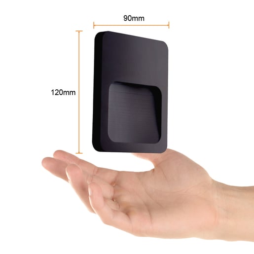 Lámpara Decorativa TECNOLITE AVIOR Negro 1.5W Luz cálida