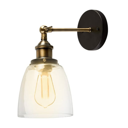 Lámpara de Pared TECNOLITE MAIA I Bronce 8.5W No incluye foco