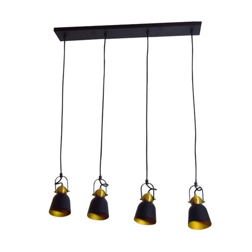 Lámpara Decorativa TECNOLITE RAN II Negro 34W No incluye foco