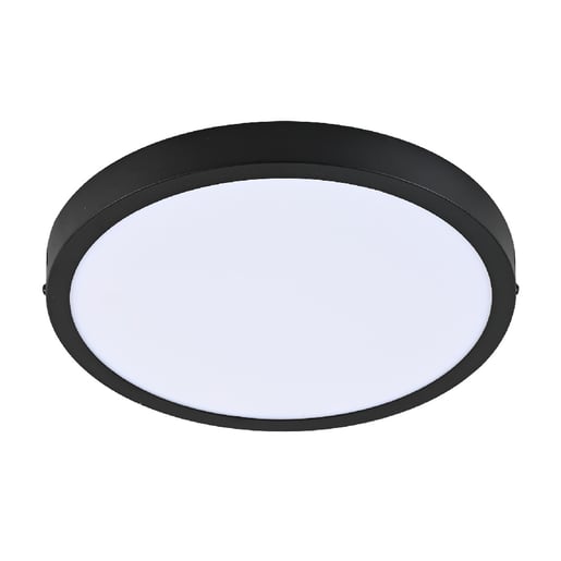 Lámpara de Techo TECNOLITE ANKAA IV Negro 24W Blanco frío