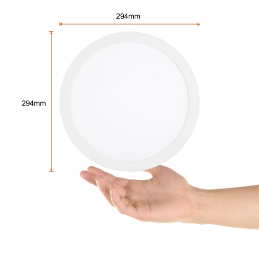Lámpara Empotrable de Techo TECNOLITE BUCARAMANGA IX Blanco 24W Luz cálida