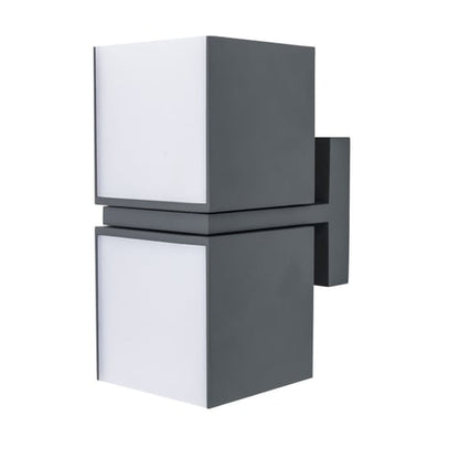 Lámpara de Pared Exterior TECNOLITE FURUD Gris 27W Luz cálida