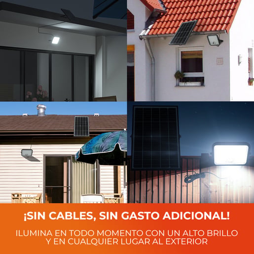 Lámpara Decorativa TECNOLITE INTAN II Negro 30W Luz cálida y Blanco frío