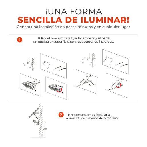 Lámpara Decorativa TECNOLITE INTAN II Negro 30W Luz cálida y Blanco frío