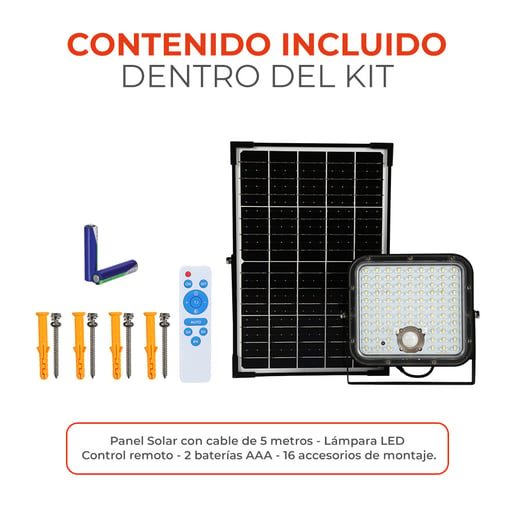 Lámpara Decorativa TECNOLITE INTAN II Negro 30W Luz cálida y Blanco frío
