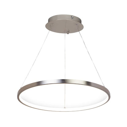Lámpara Colgante LED TECNOLITE KAITOS Plateado 32W Luz cálida