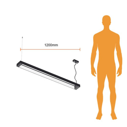 Lámpara Colgante TECNOLITE TARAZED Negro 40W Luz neutra