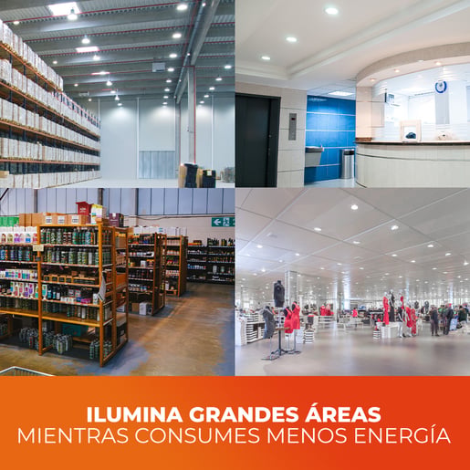 Foco de Alta Potencia TECNOLITE Blanco 40W Blanco frío