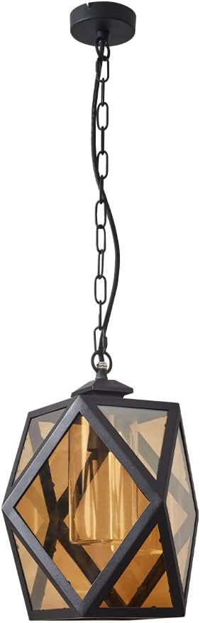Lámpara Decorativa TECNOLITE ALTER II Negro/Ambar 8.5W No incluye foco