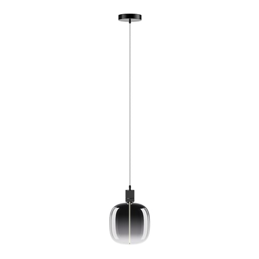 Lámpara Colgante TECNOLITE FUMATURA I Humo 4.5W Luz cálida