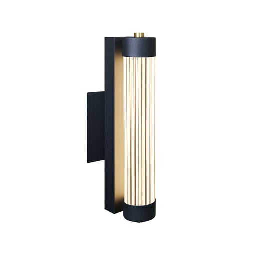 Lámpara de Pared TECNOLITE AZELFA Negro 5W Luz cálida