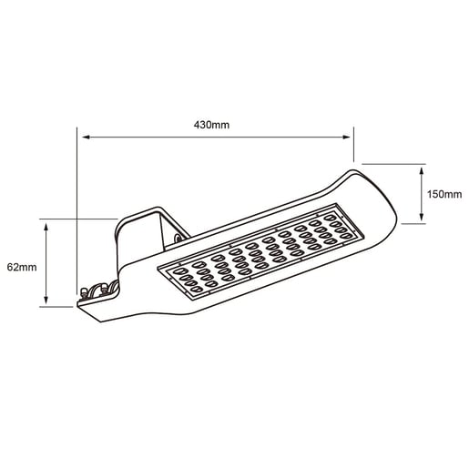 Lámpara Industrial TECNOLITE INDUS III Gris 60W Blanco frío