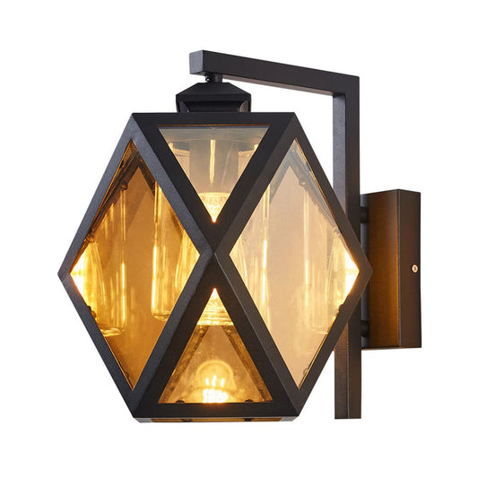 Lámpara Decorativa TECNOLITE ALTER III Negro/Ambar 8.5W No incluye foco