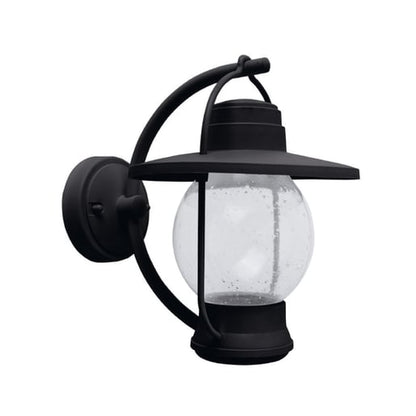 Lámpara de Pared Exterior TECNOLITE AQUARIUS Negro 8.5W No incluye foco